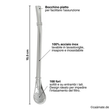 Carica l'immagine nel visualizzatore di Gallery, Mate starter set: mate + bombilla + matero (ceramica)