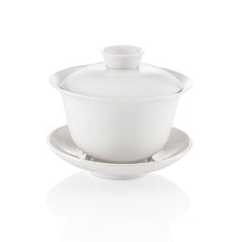 Carica l'immagine nel visualizzatore di Gallery, Gaiwan JUNE in porcellana bianca (180ml)