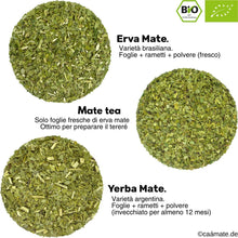 Carica l'immagine nel visualizzatore di Gallery, Mate starter set: mate + bombilla + matero (acciaio inox)