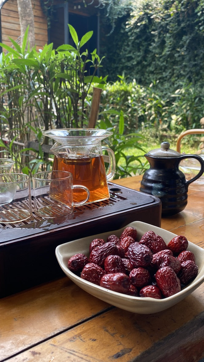 Degustazione del tè nero Ancient Snow Shan, Vietnam