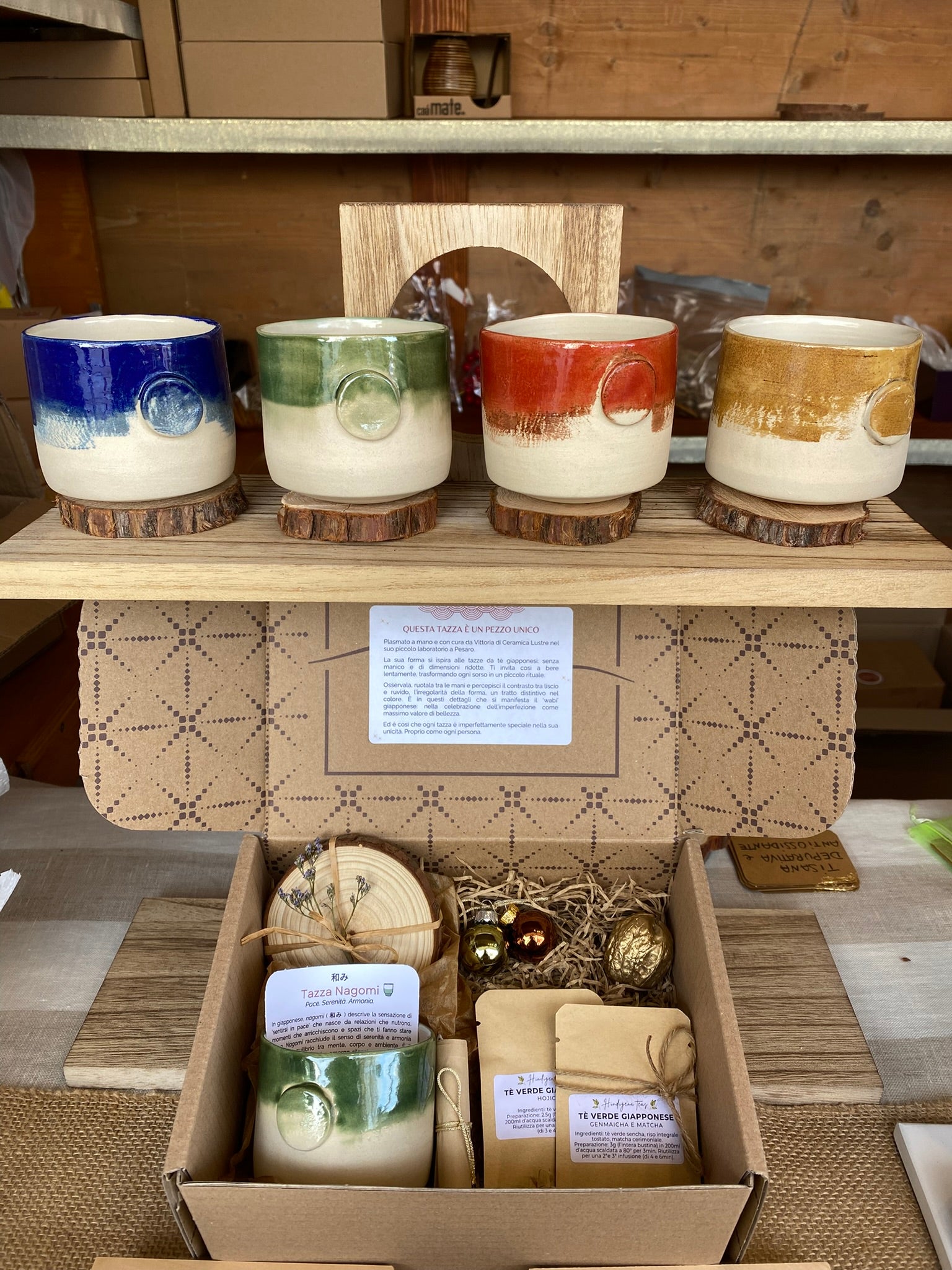 Tazze artigianali WABI ✨🎋