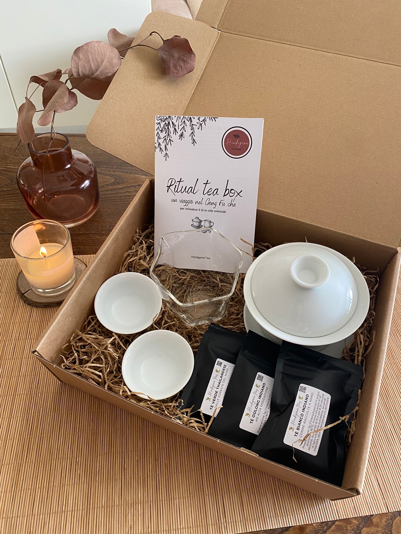 Ritual tea box | Set per Gong fu cha