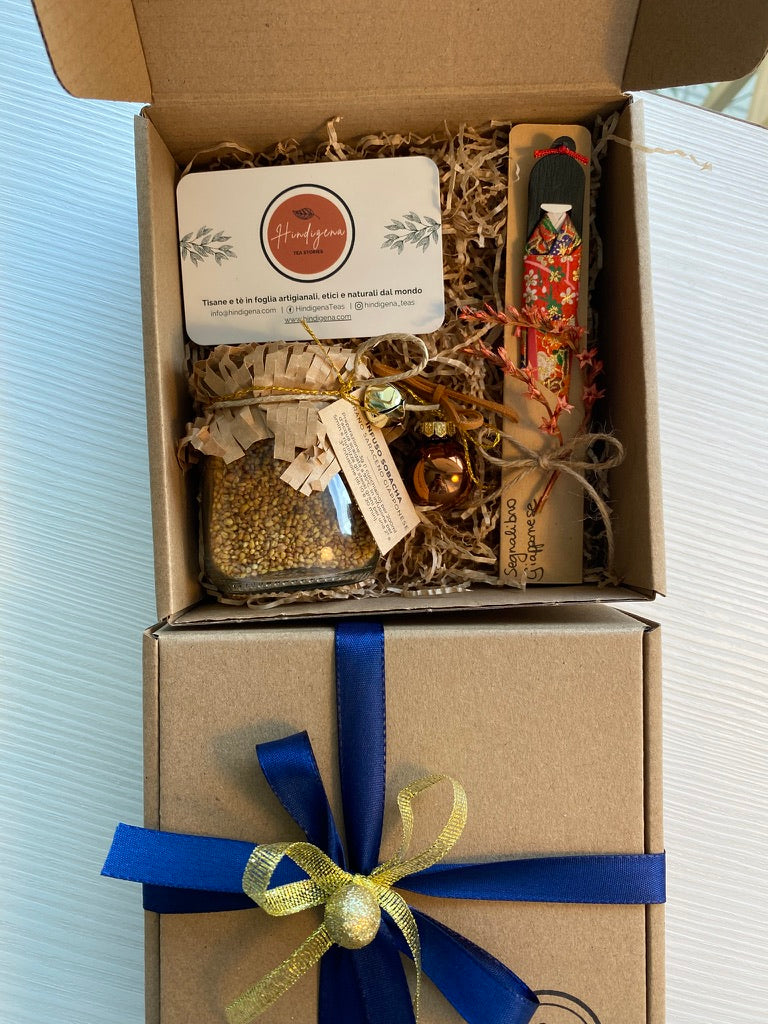 Tea box | Infuso sobacha e segnalibro origami ✨🔖🎁