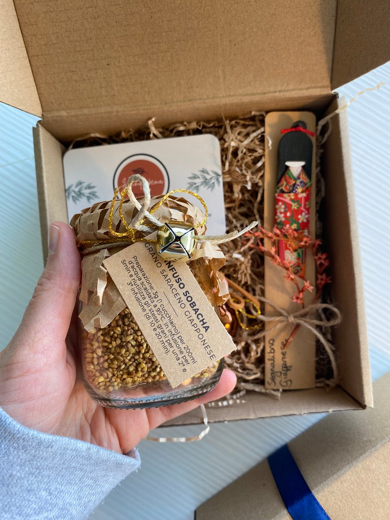 Tea box | Infuso sobacha e segnalibro origami ✨🔖🎁