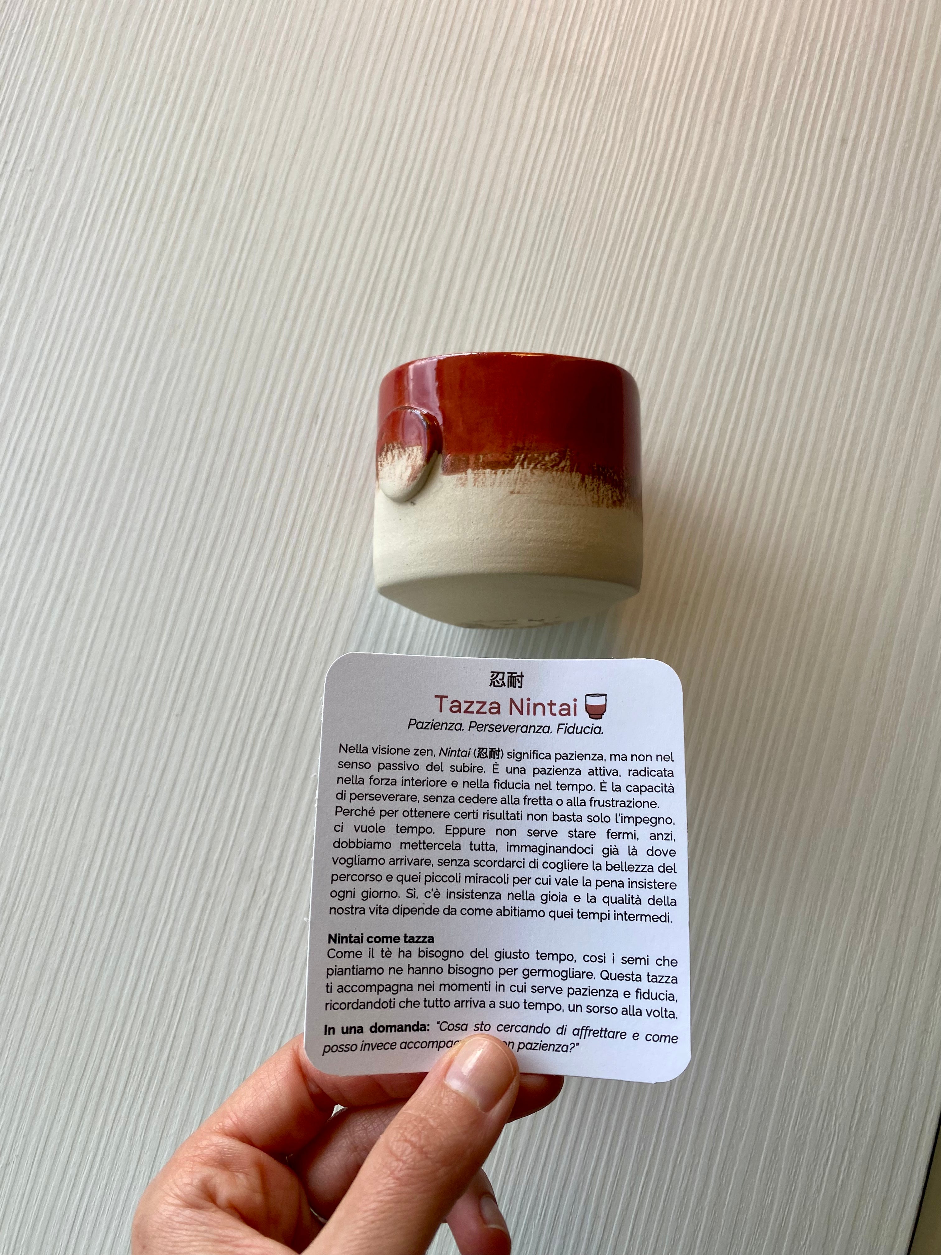 Tazze artigianali WABI ✨🎋