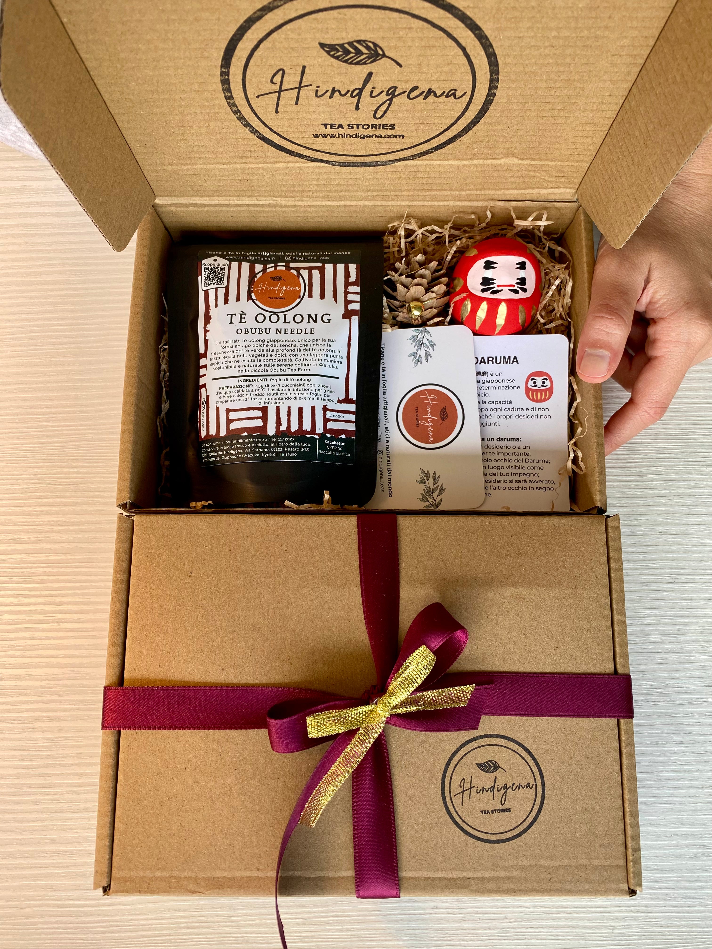 Tea box | Tè giapponese e daruma ✨ 🍵 🎁