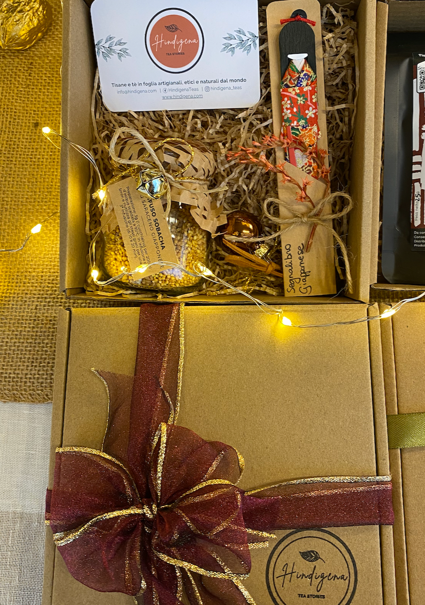 Tea box | Infuso sobacha e segnalibro origami ✨🔖🎁