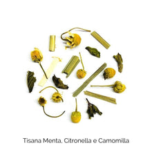 Carica l&#39;immagine nel visualizzatore di Gallery, Tisana Menta Citronella e Camomilla | Mini Tea Box Degustazione tisane
